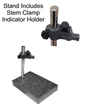 9x12x3 Comparator Stand w/ Stem Clamp - B Grade