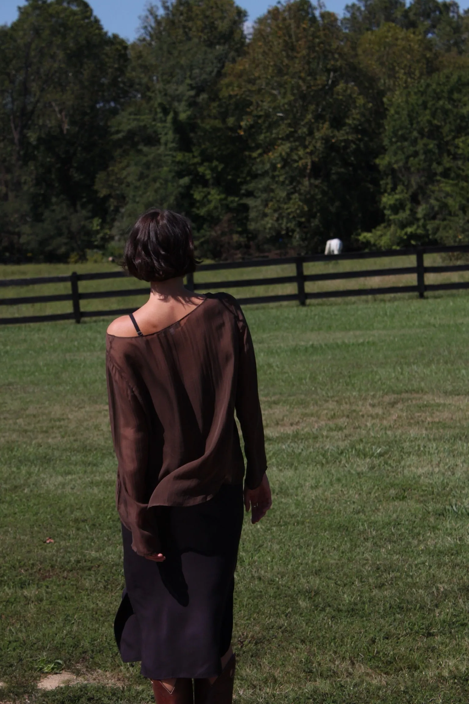 Esme Sheer Silk Blouse