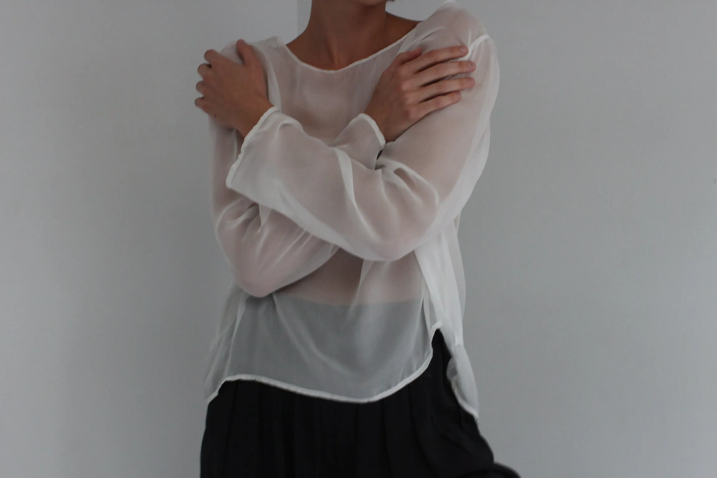 Esme Sheer Silk Blouse