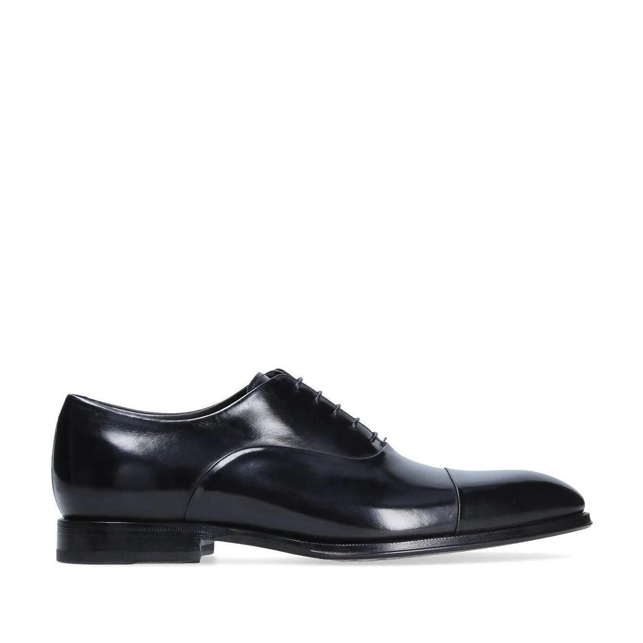 Franceschetti "Leopardus" Men's Shoes Calf-Skin Leather Hand-Painted Art Sole Cap-Toe Oxfords (FCCT1065)