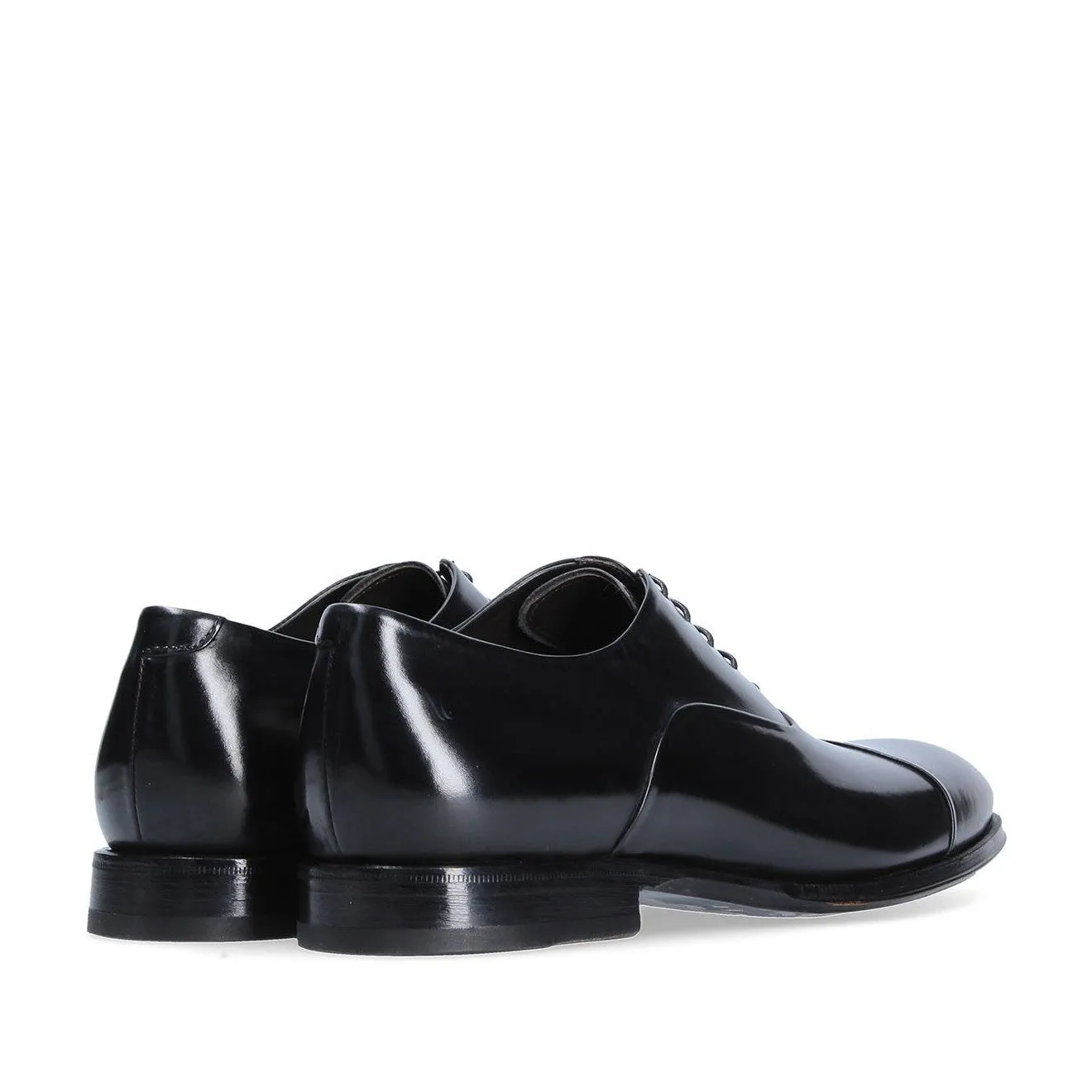 Franceschetti "Leopardus" Men's Shoes Calf-Skin Leather Hand-Painted Art Sole Cap-Toe Oxfords (FCCT1065)