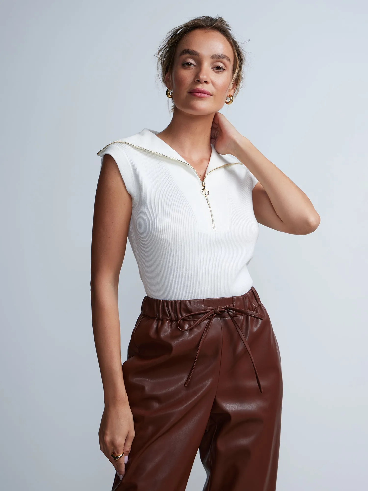 Half-zipped Sweater