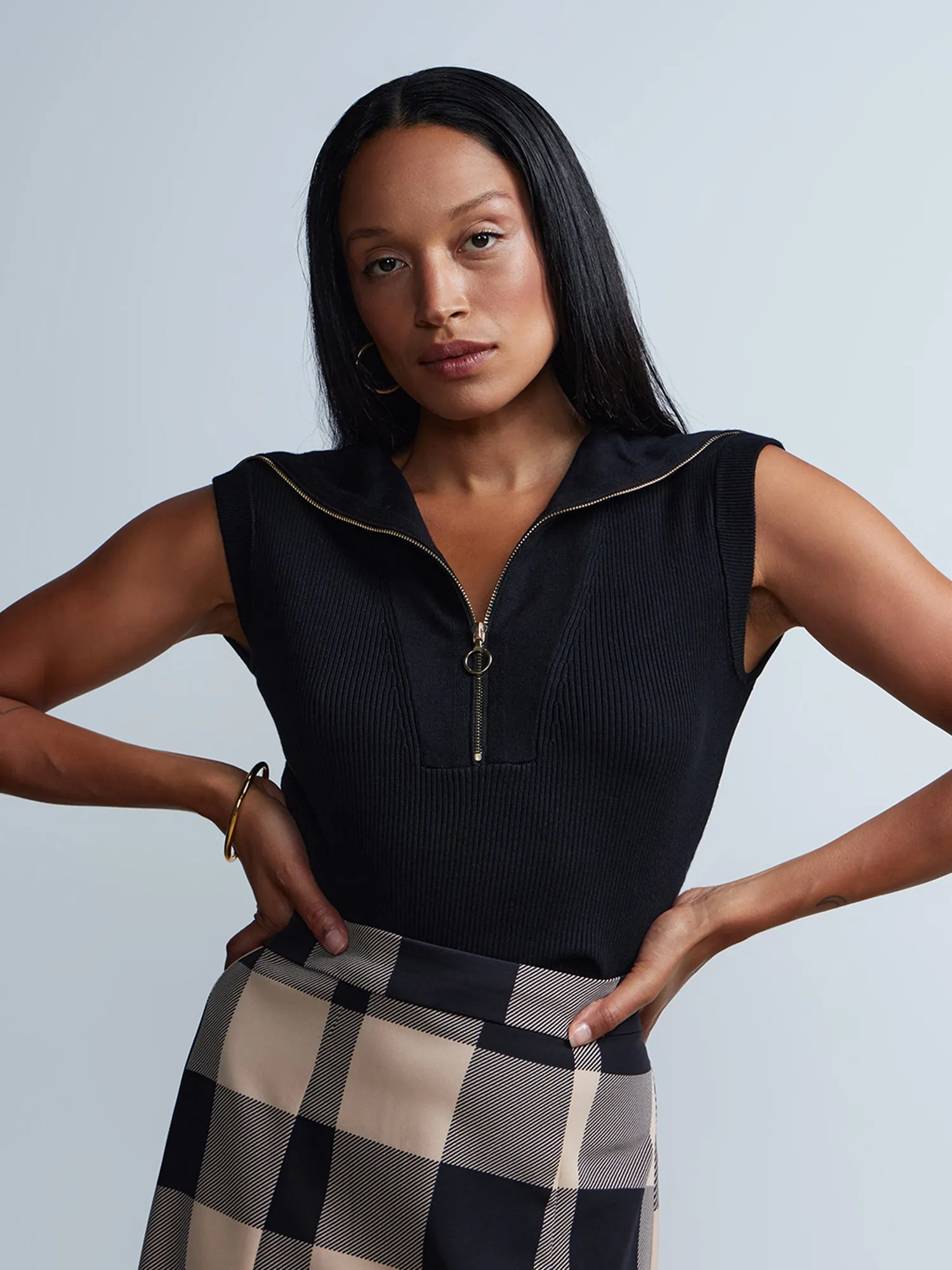 Half-zipped Sweater