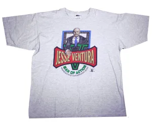 JESSE VENTURA MAN OF ACTION GOVERNOR T-SHIRT XXL