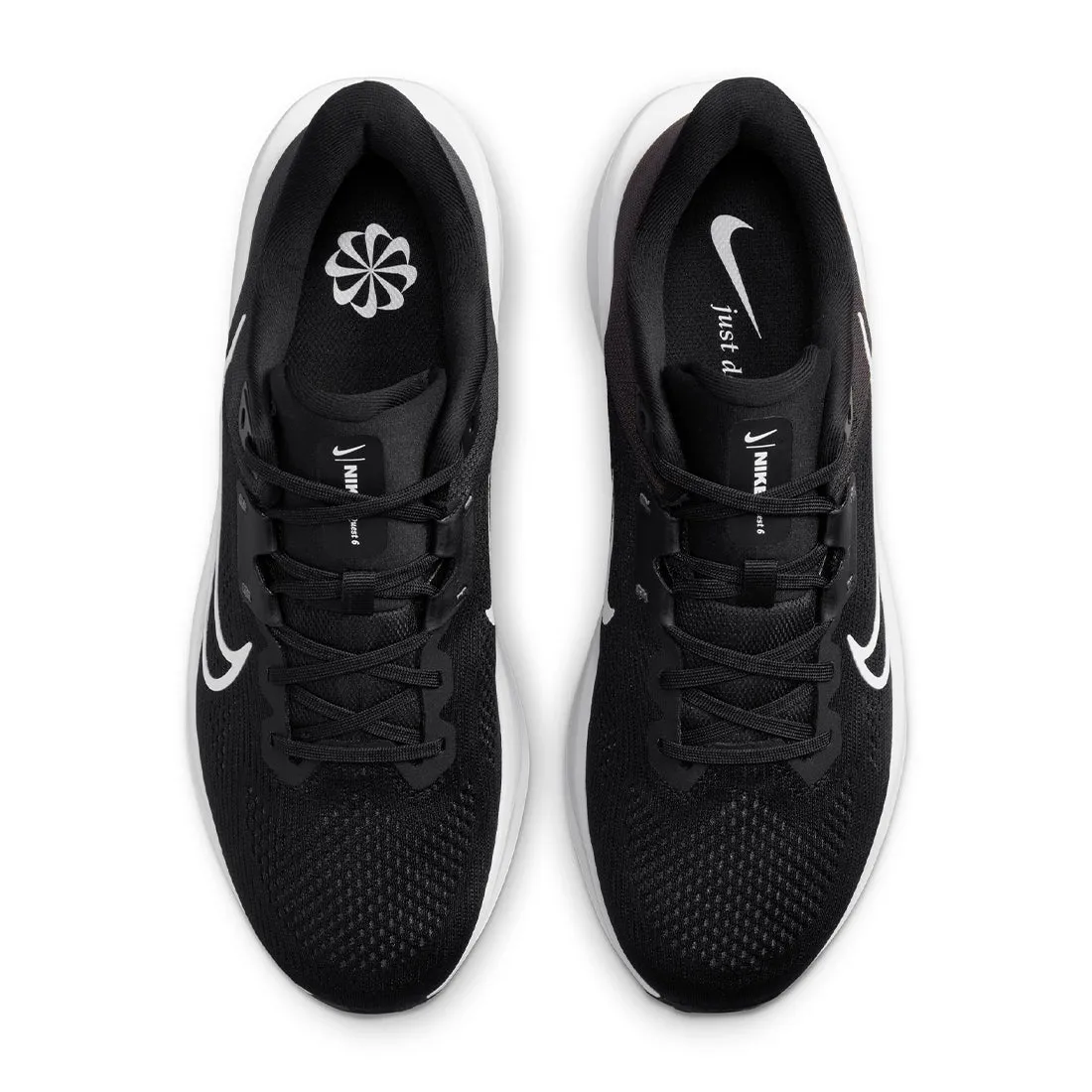 Nike Quest 6 Men's Road Running Shoes Black