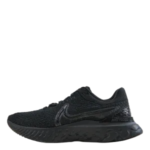 Nike React Infinity Run Flykni Black/black