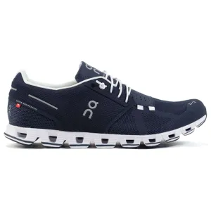 On Cloud Navy White Men's Mesh Running Shoes