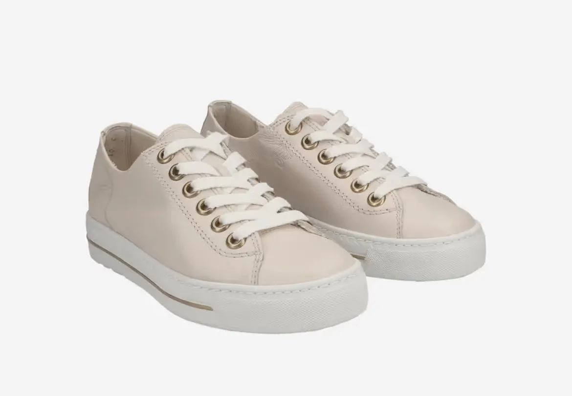 Paul Green beige leather sneaker