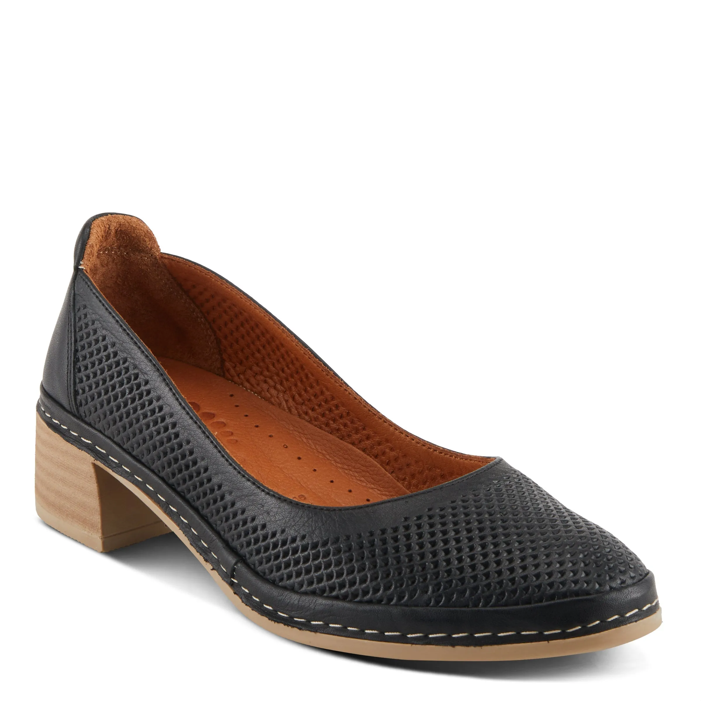 Spring Step Shoes Lugaria Women’s Leather Ballet Shoes 1.75" Heel