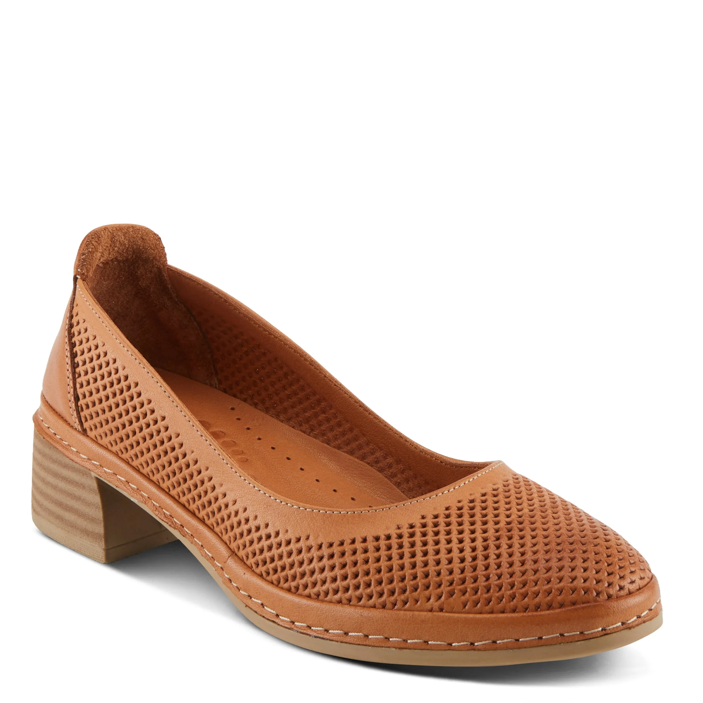 Spring Step Shoes Lugaria Women’s Leather Ballet Shoes 1.75" Heel