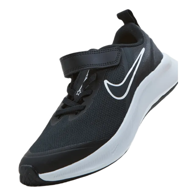 Star Runner 3 Little Kids' Shoes BLACK/DK SMOKE GREY-DK SMOKE GREY