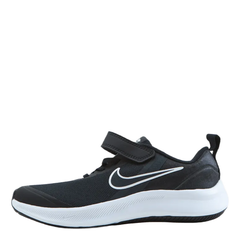 Star Runner 3 Little Kids' Shoes BLACK/DK SMOKE GREY-DK SMOKE GREY