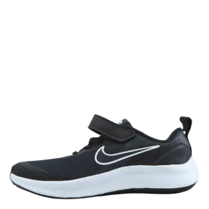 Star Runner 3 Little Kids' Shoes BLACK/DK SMOKE GREY-DK SMOKE GREY