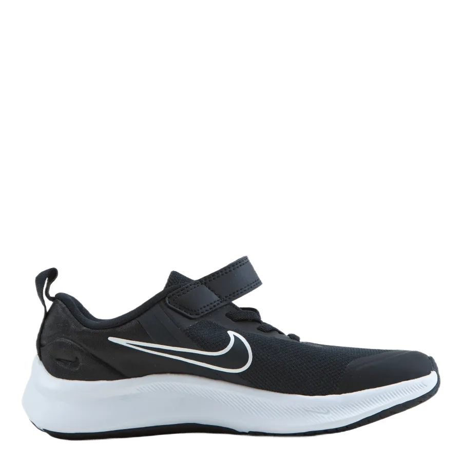 Star Runner 3 Little Kids' Shoes BLACK/DK SMOKE GREY-DK SMOKE GREY